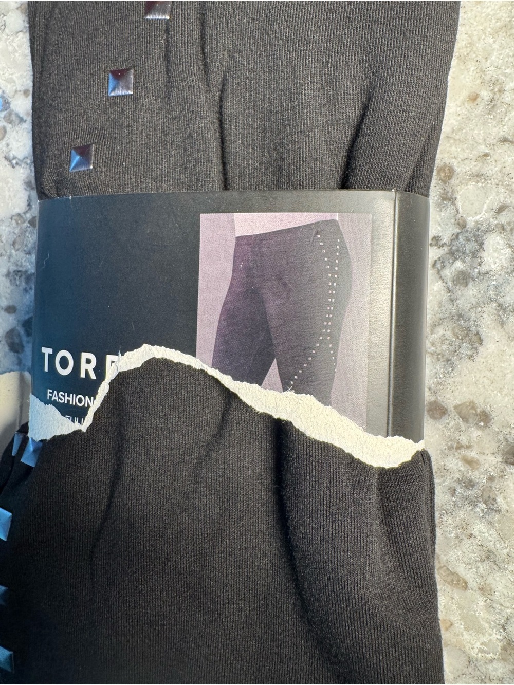Torrid Black Studded Side Legging